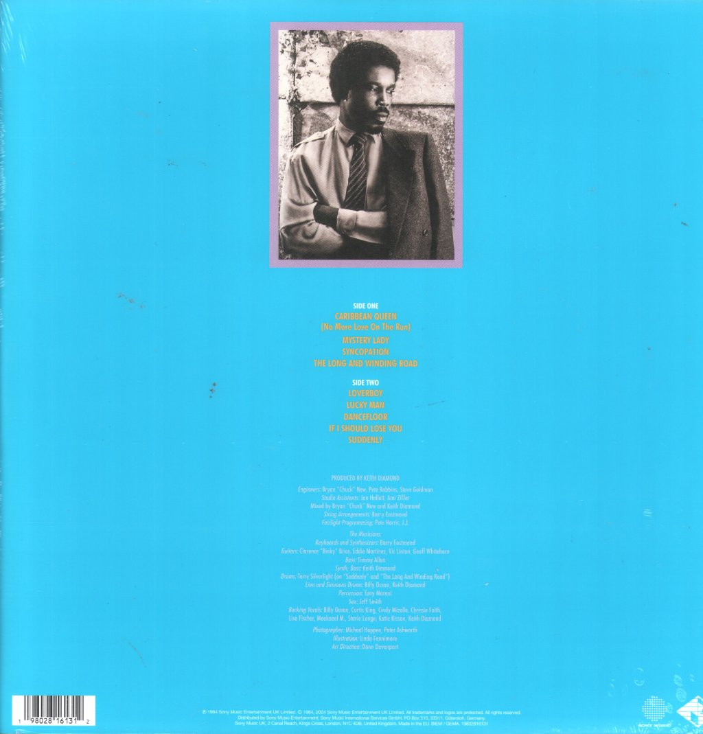 Billy Ocean - Suddenly - Lp