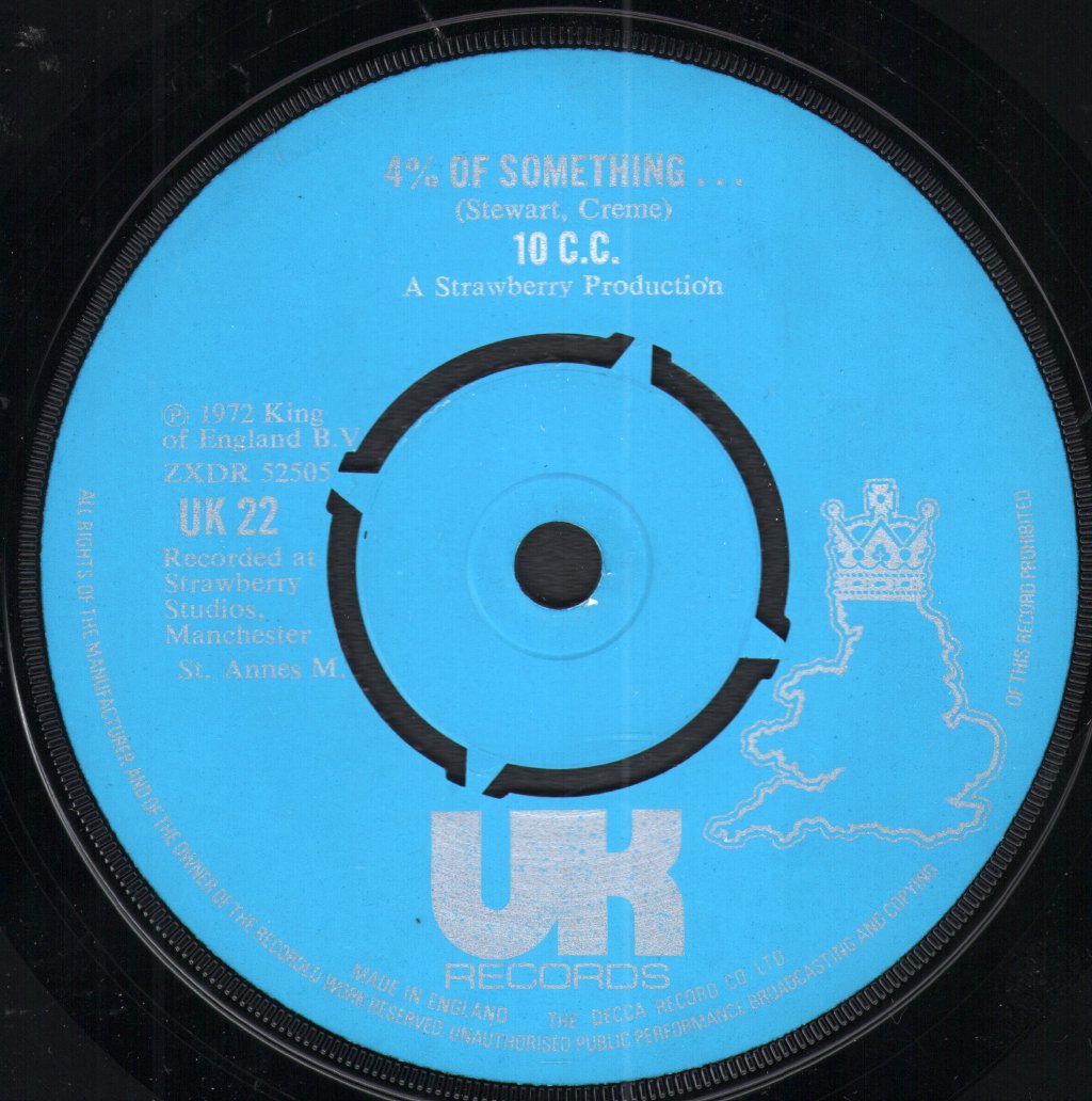 10cc - Johnny Don't Do It - 7 Inch