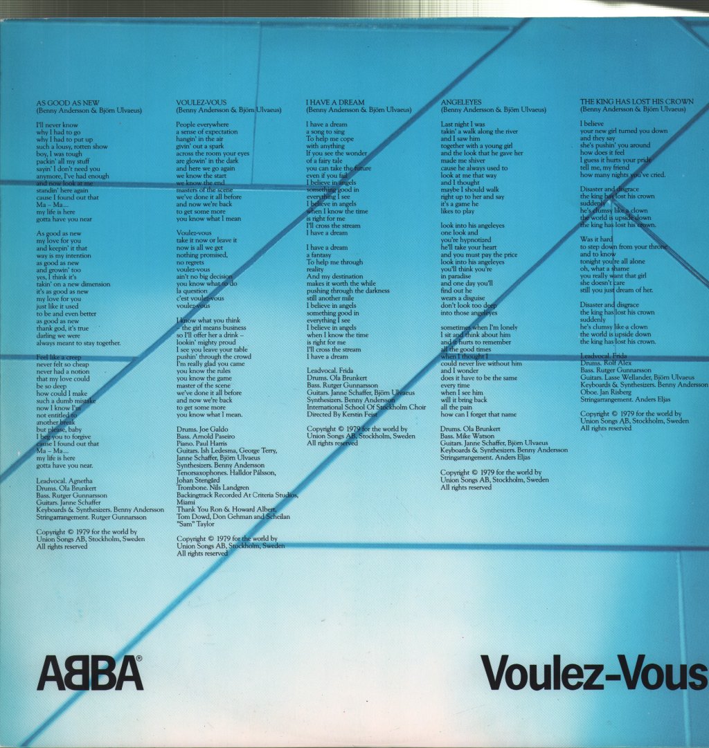 ABBA - Voulez Vous - Lp