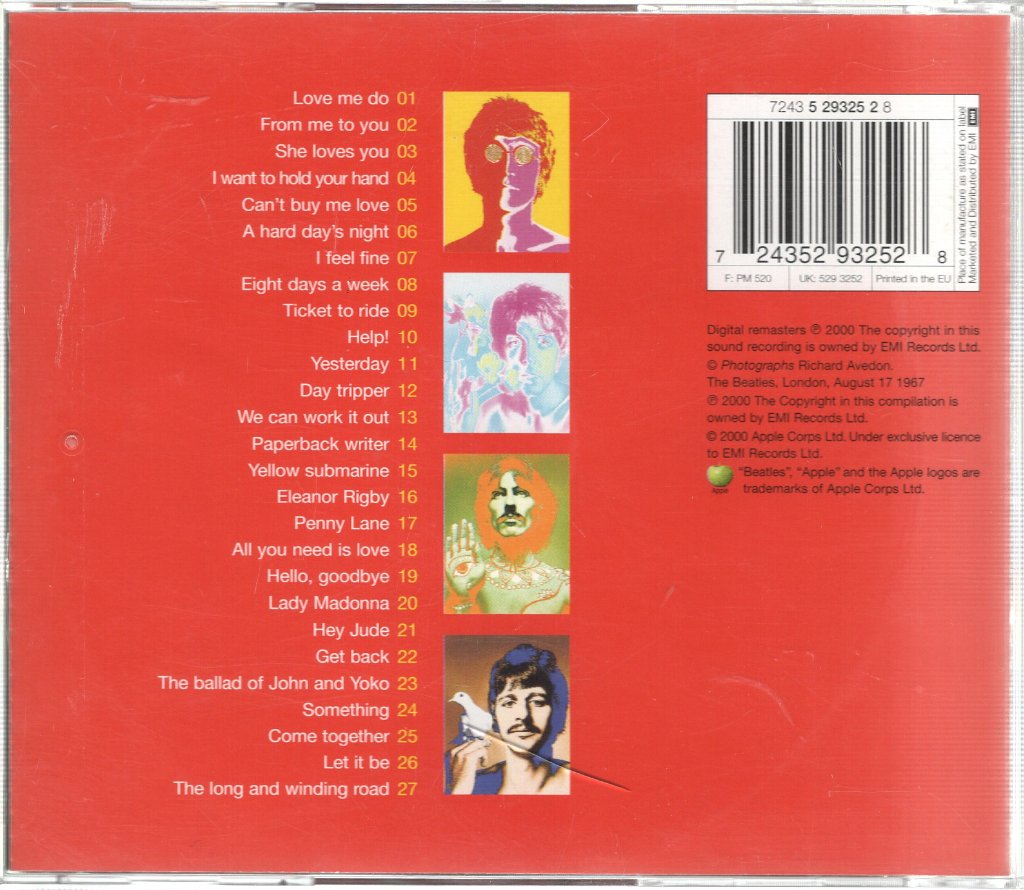 Beatles - 1 - Cd