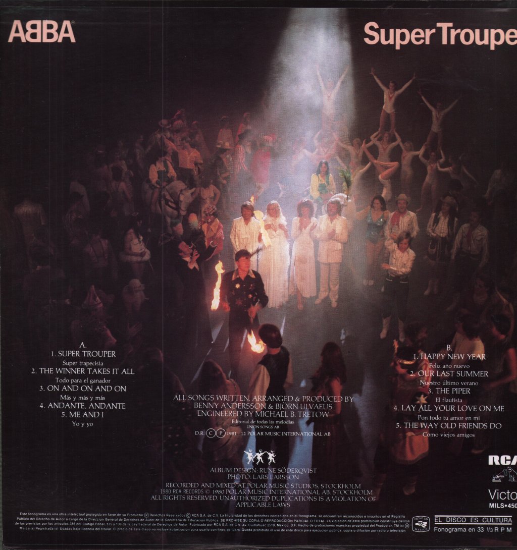 ABBA - Super Trouper - Lp