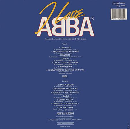 ABBA - I Love ABBA - Lp