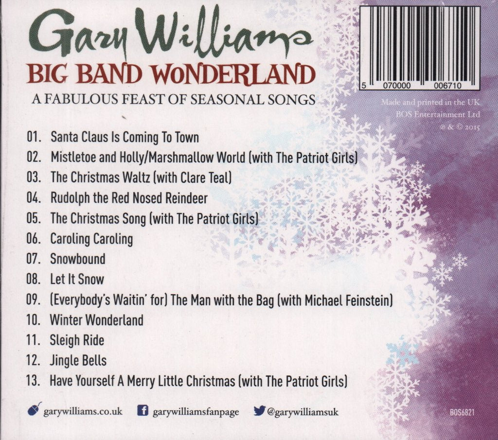 Gary Williams - big band wonderland - Cd