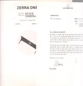 Zerra One - Rescue Me - 12 Inch