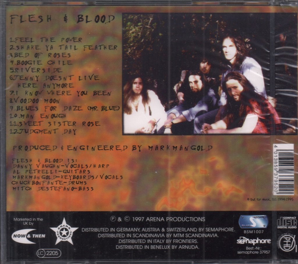 Flesh And Blood - Blues For Daze - Cd