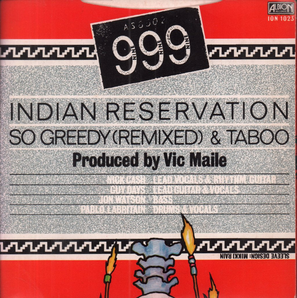 999 - Indian Reservation - 7 Inch