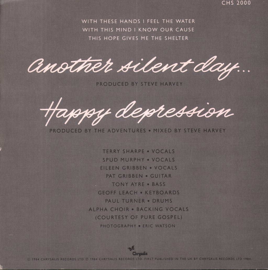 Adventures - Another Silent Day... - 7 Inch