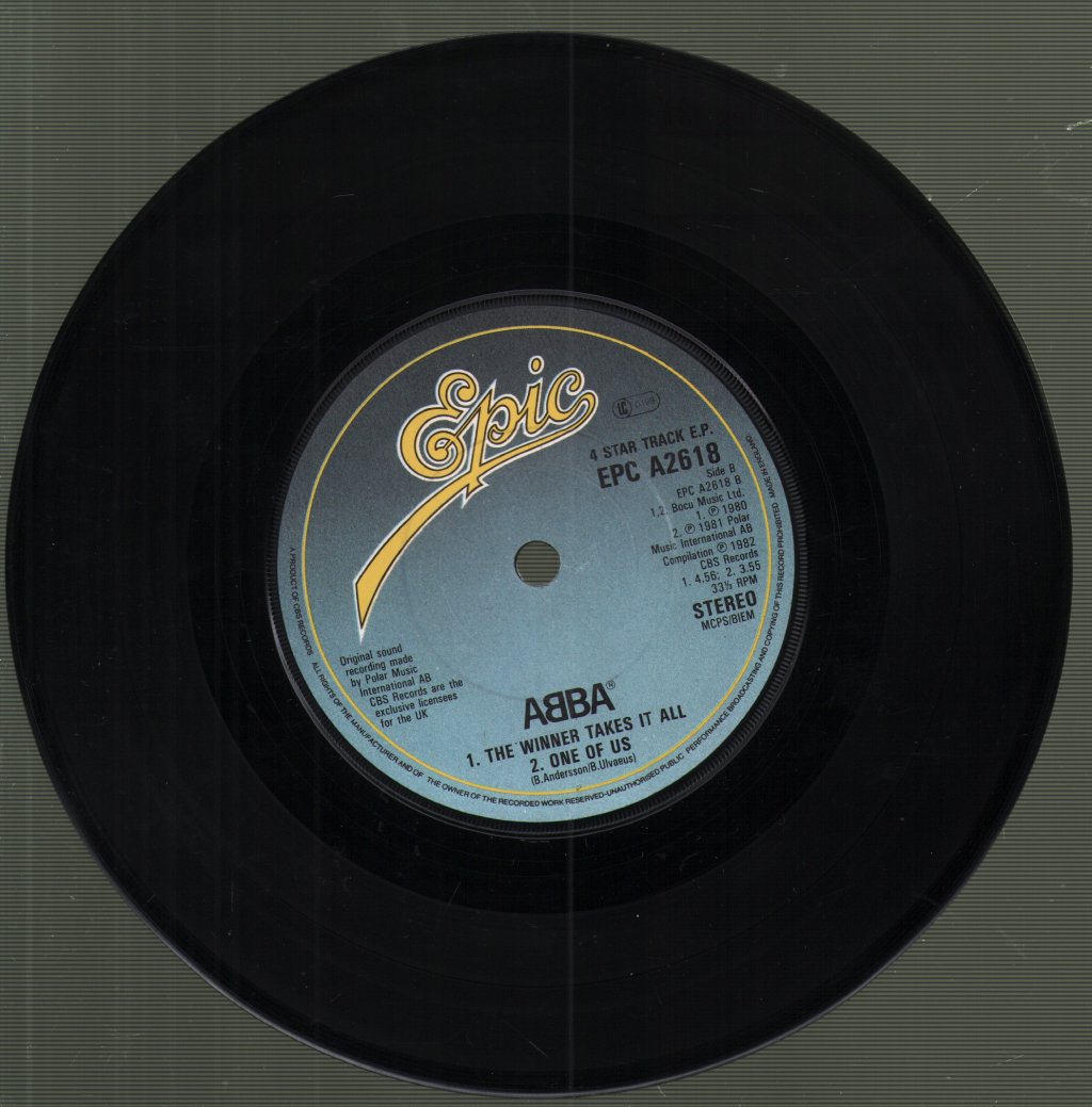 ABBA - Greatest Original Hits - 7 Inch