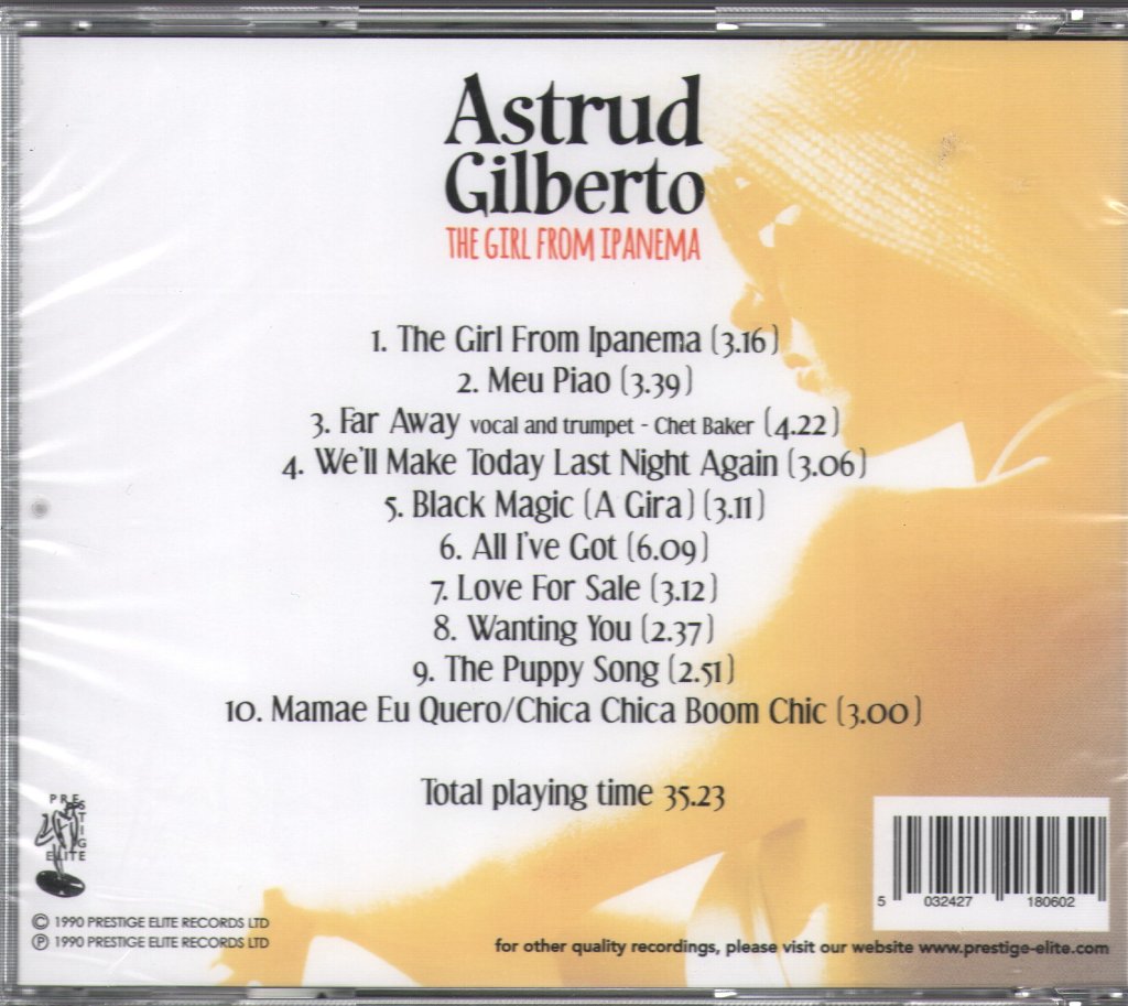 Astrud Gilberto - Girl From Ipanema - Cd