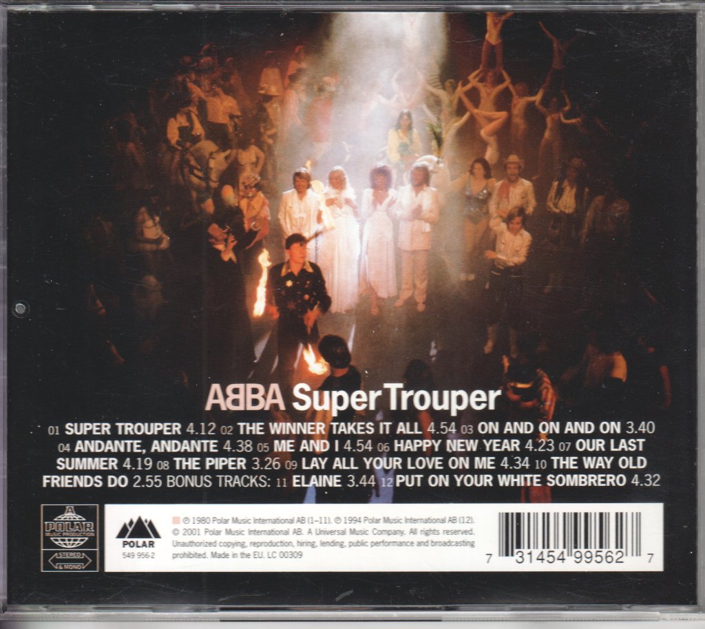 ABBA - Super Trouper - Cd