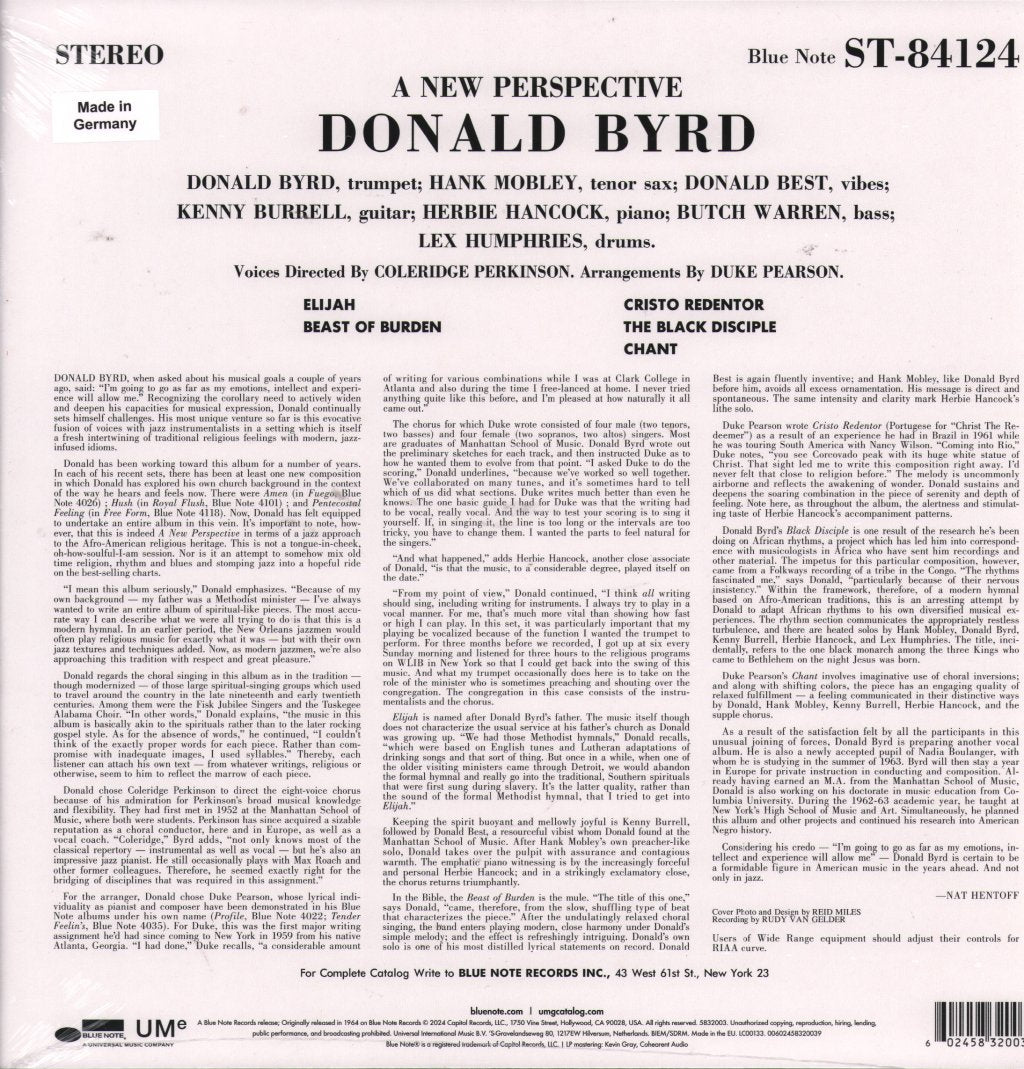 Donald Byrd - A New Perspective - Lp