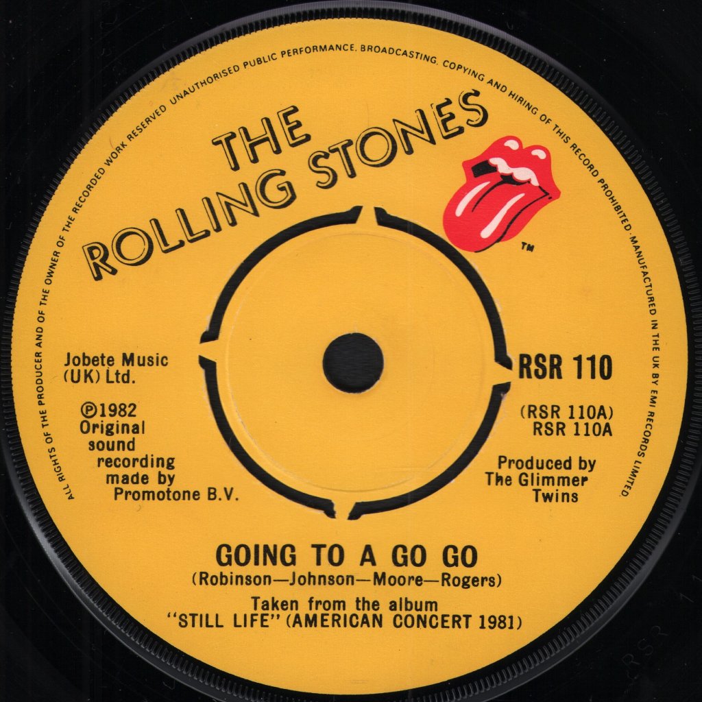 Rolling Stones - Going To A Go Go - 7 Inch