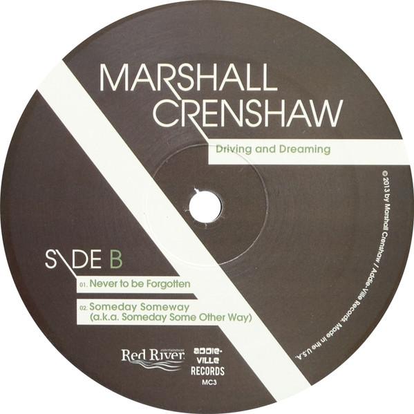 Marshall Crenshaw - Driving And Dreaming - 10 Inch