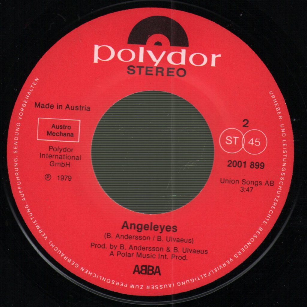 ABBA - Voulez-Vous / Angeleyes - 7 Inch