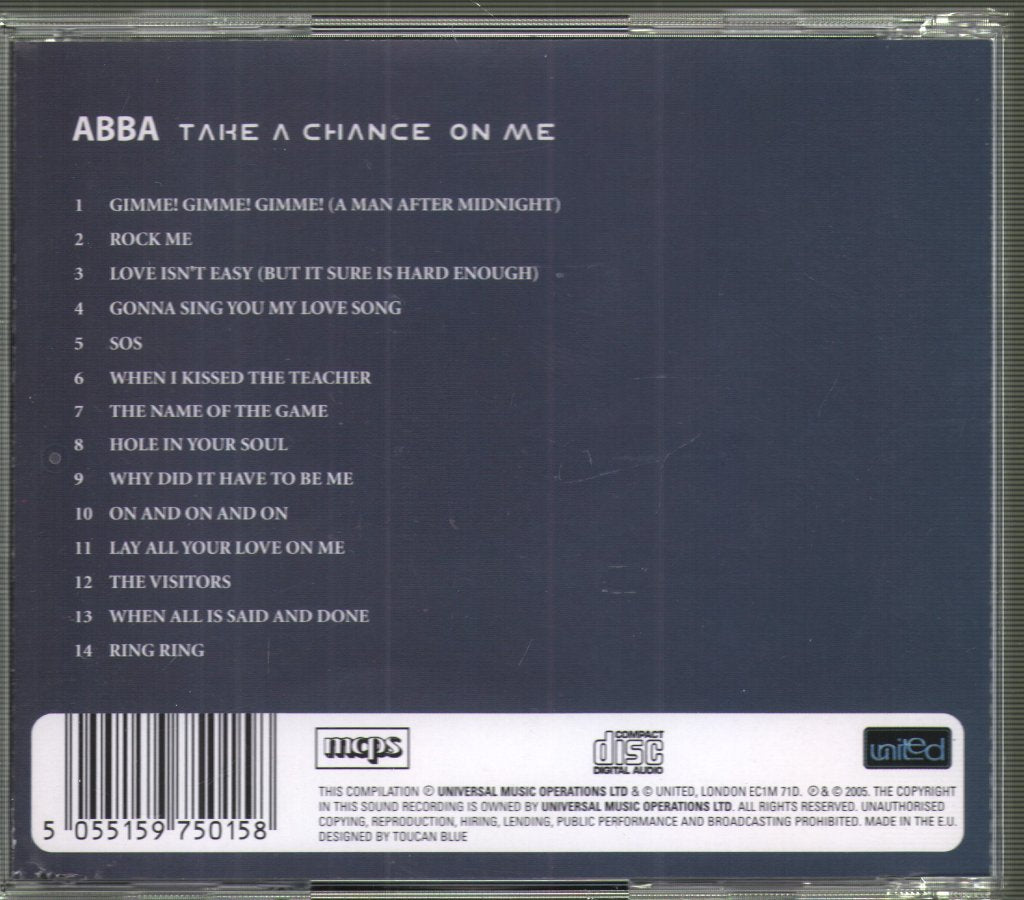 ABBA - Take A Chance On Me - Cd