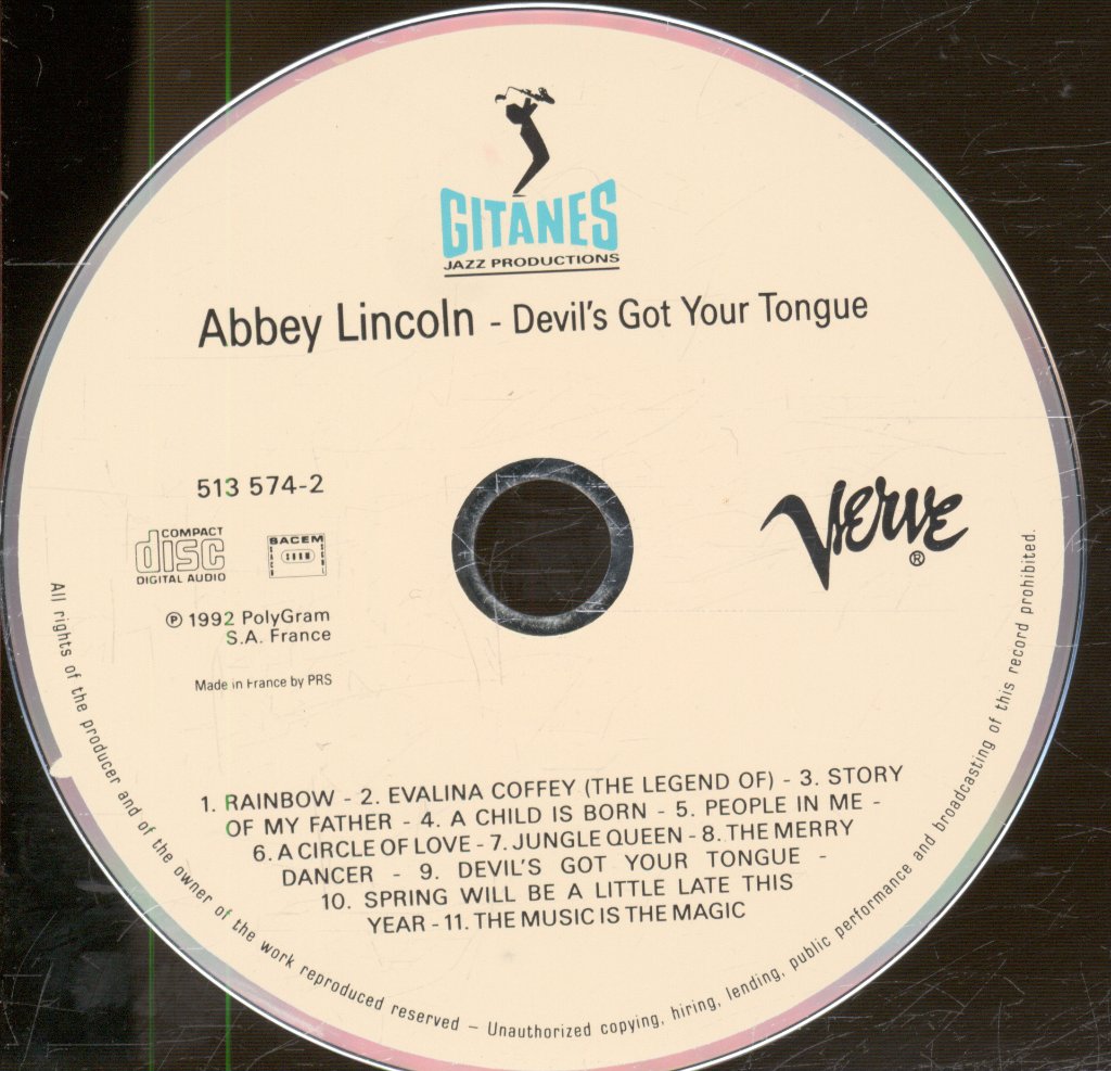 Abbey Lincoln - Devil's Got Your Tongue - Cd