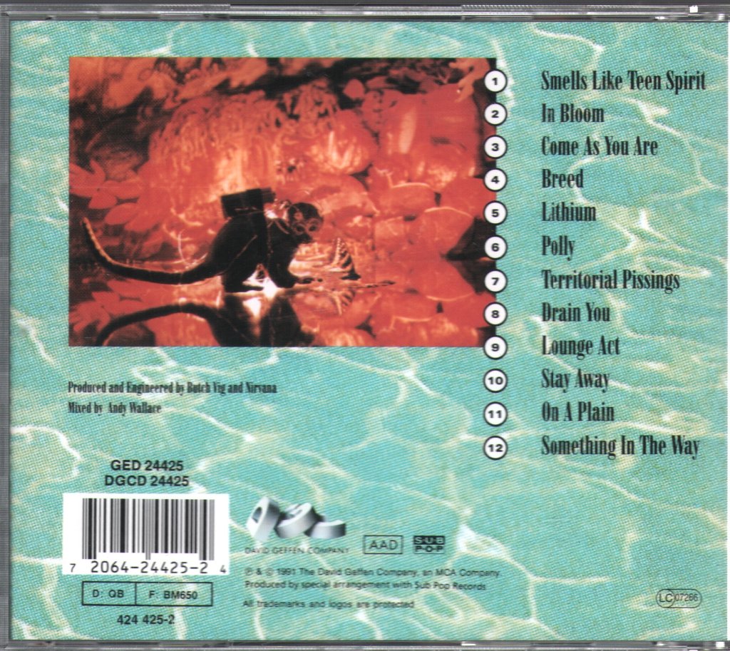 Nirvana - Nevermind - Cd