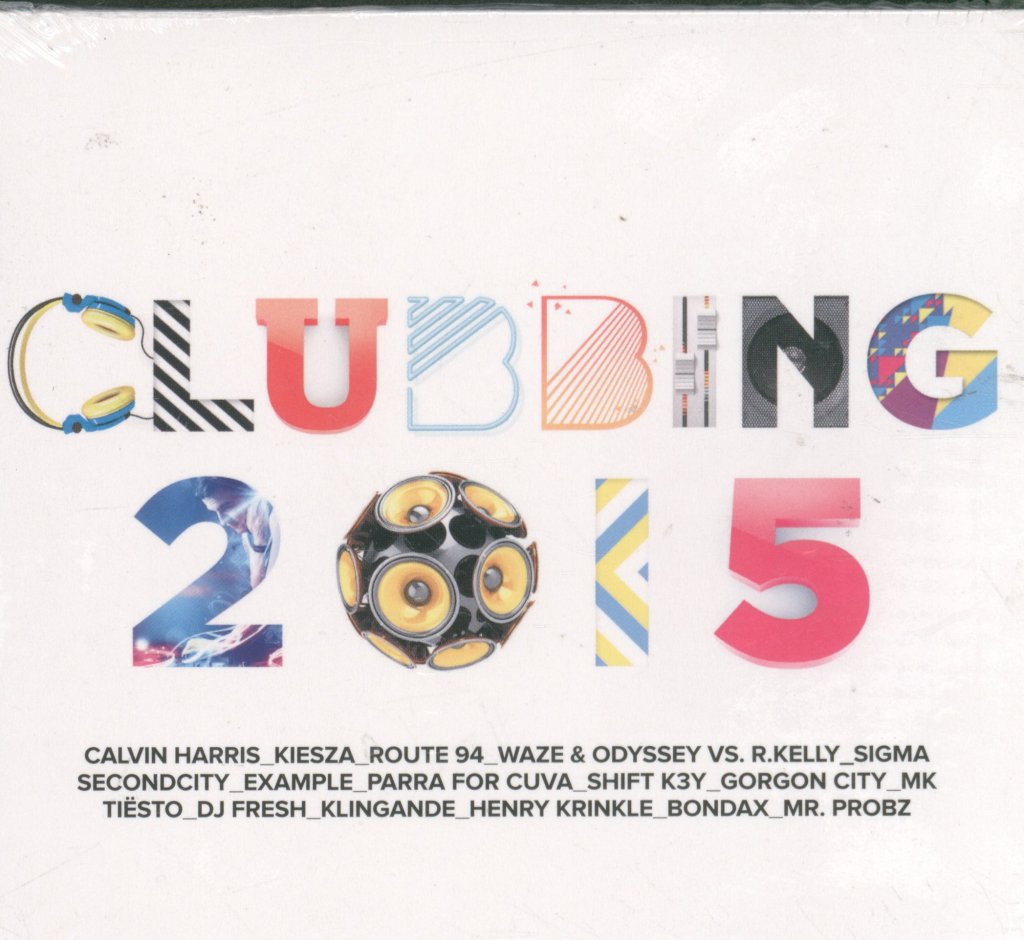 Various Artists - Clubbing 2015 - Double Cd