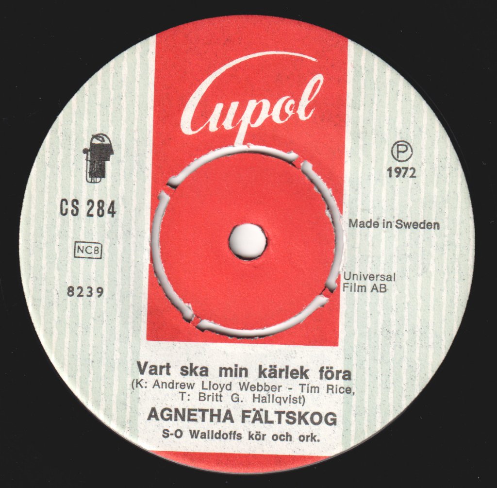 Agnetha Fältskog - Om Tårar Vore Guld / Litet Solskensbarn - 7 Inch