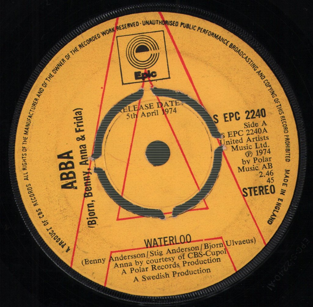 ABBA - Waterloo - 7 Inch