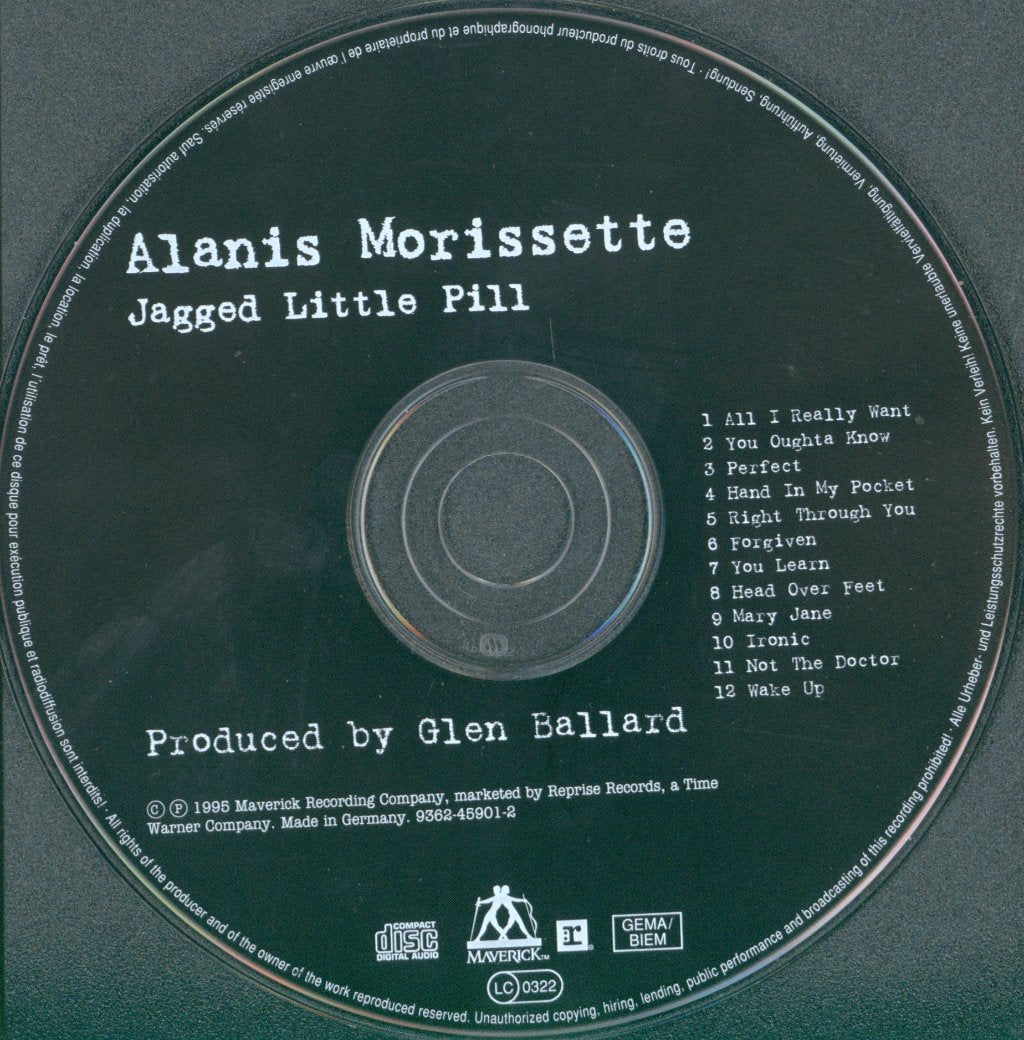 Alanis Morissette - Jagged Little Pill - Cd