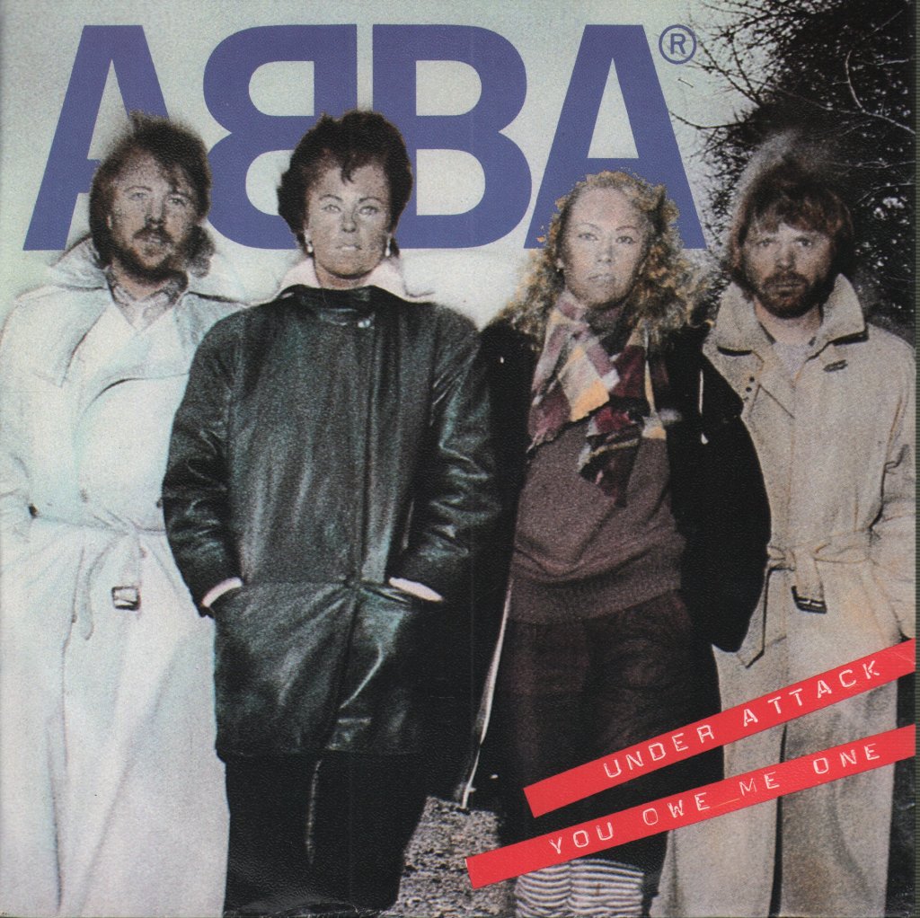 ABBA - Under Attack / You Owe Me One - 7 Inch