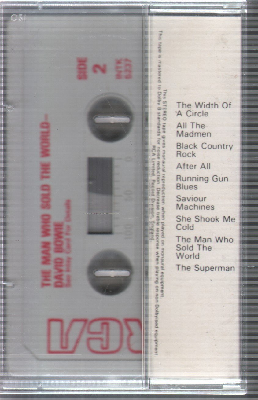 David Bowie - Man Who Sold The World - Cassette