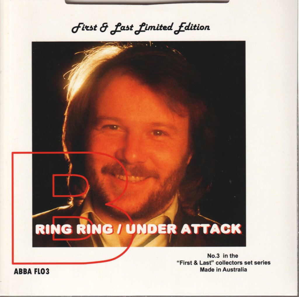 ABBA - Ring Ring / Under Attack - 7 Inch