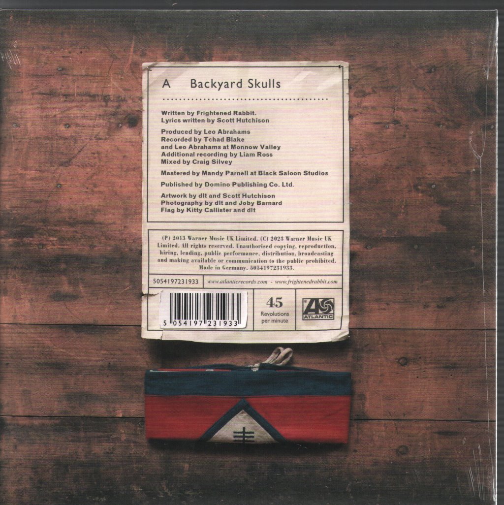 Frightened Rabbit - Backyard Skulls - 7 Inch