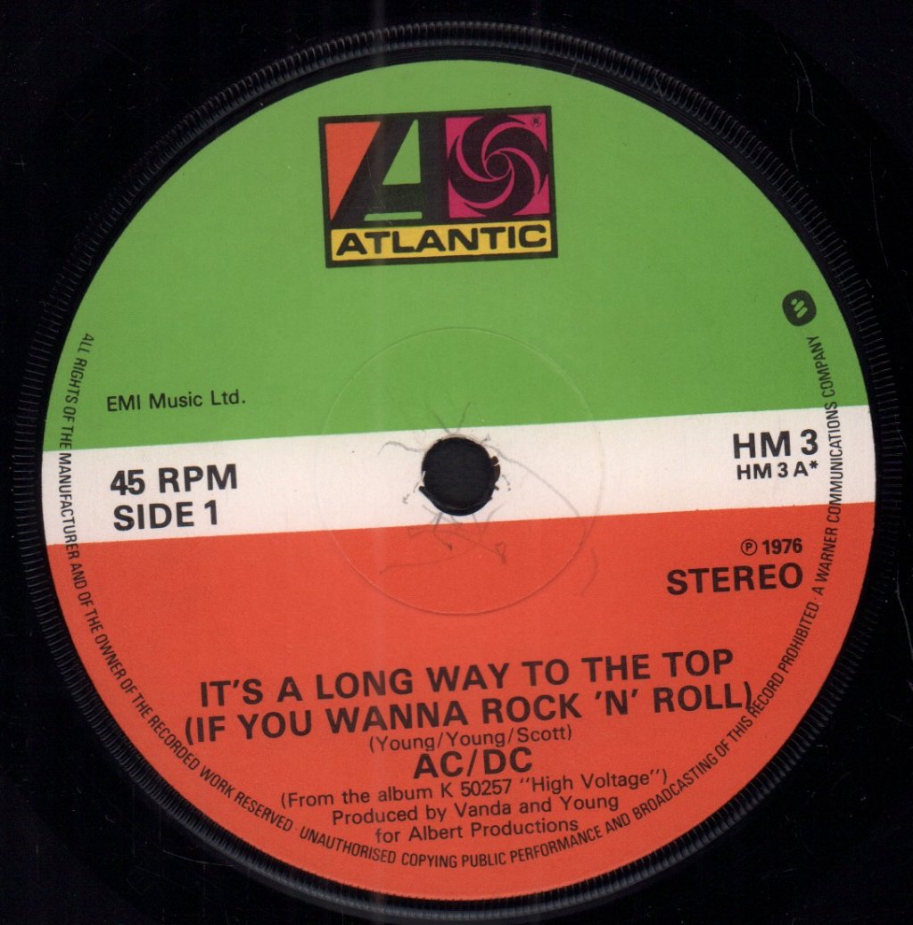 AC/DC - It's A Long Way To The Top - 7 Inch