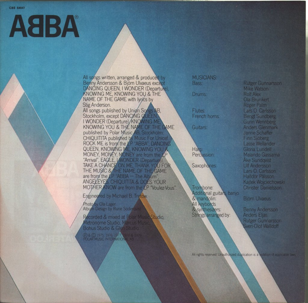 ABBA - Greatest Hits Vol. 2 - Lp