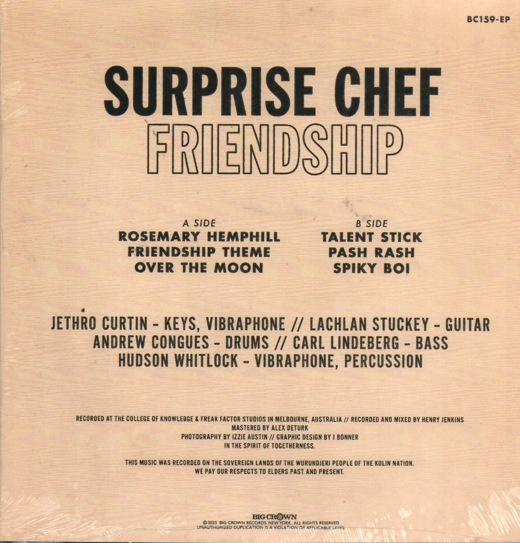 Surprise Chef - Friendship - Lp