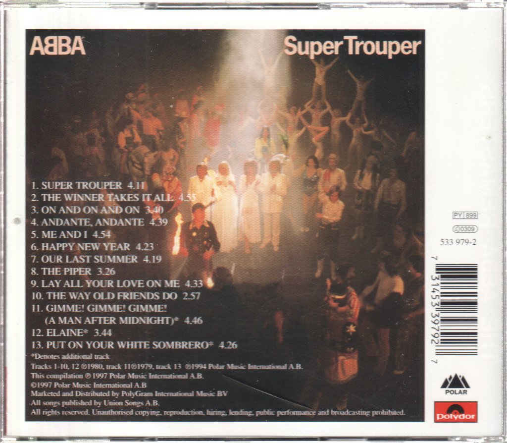 ABBA - Voulez-Vous / Super Trouper / Arrival - Triple Cd