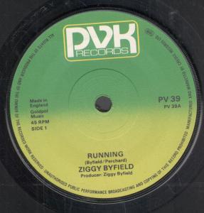 Ziggy Byfield - Running - 7 Inch