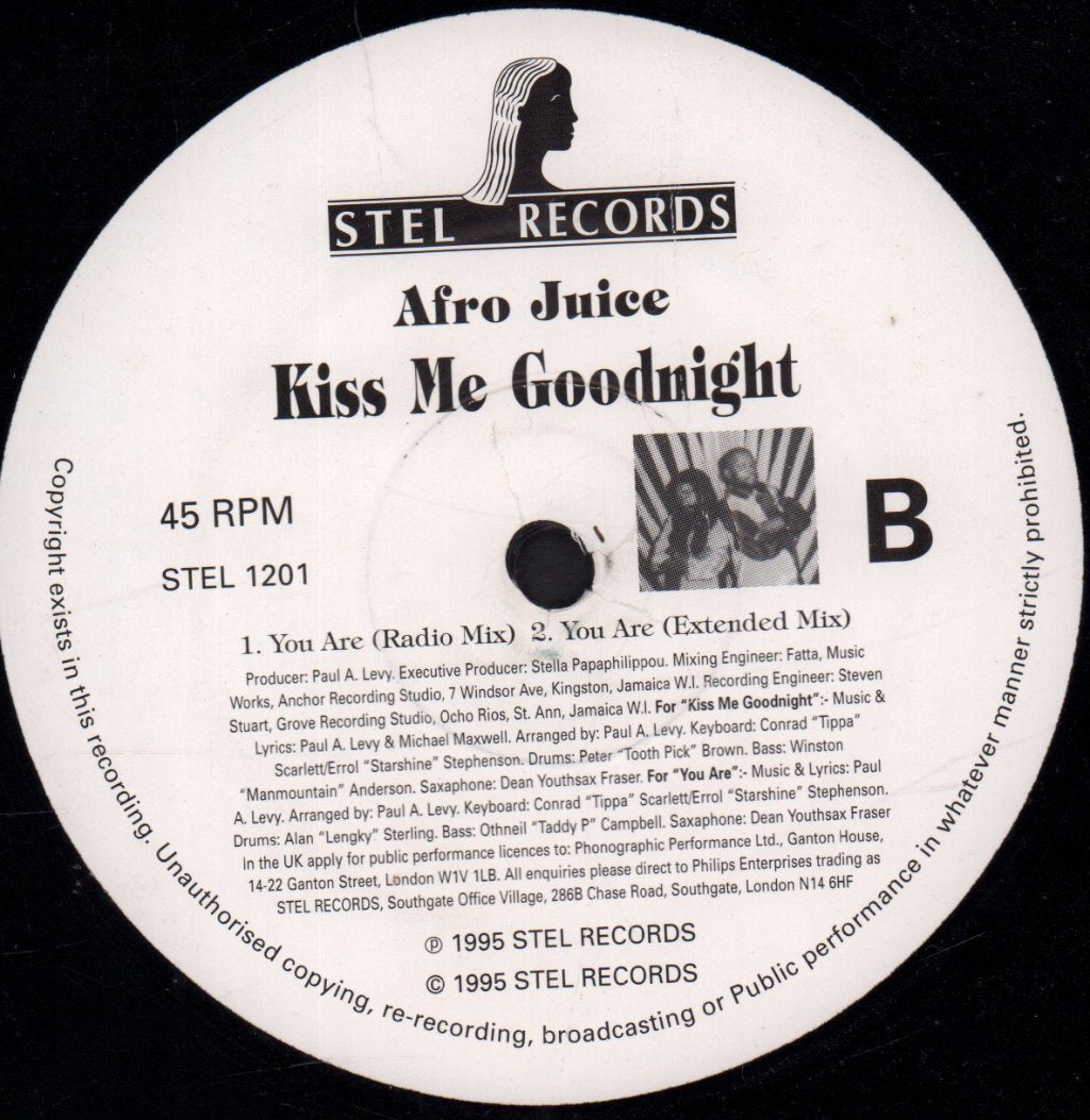 Afro Juice - Kiss Me Goodnight - 12 Inch