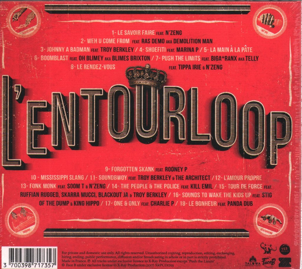 L'Entourloop - Le Savoir Faire - Cd