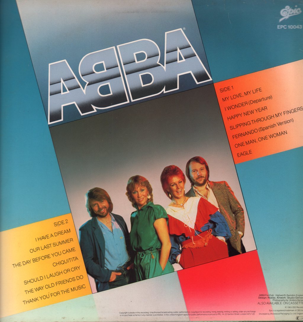 ABBA - Thank You For The Music (A Collection Of Love Songs) - Lp