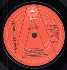 Alan Tew Orchestra - Theme From Wings - 7 Inch