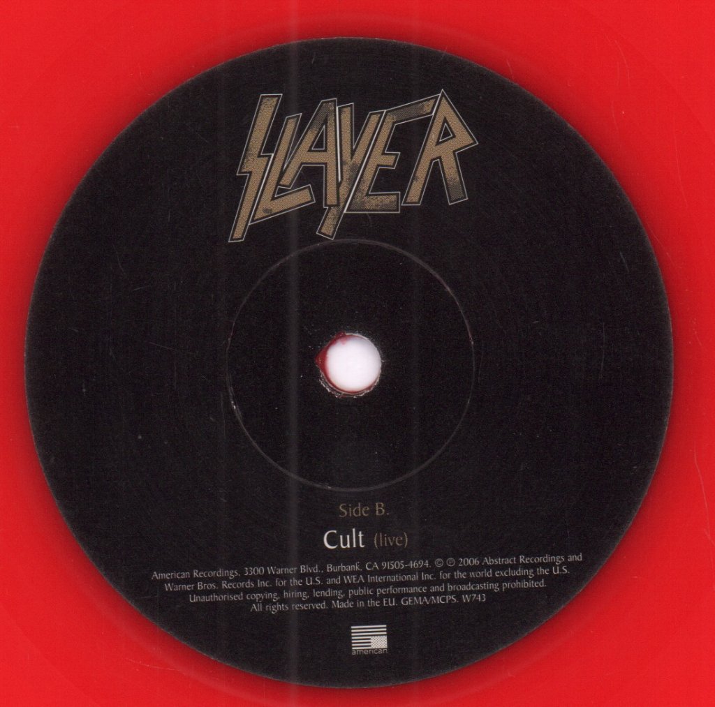 Slayer - Eyes Of The Insane - 7 Inch