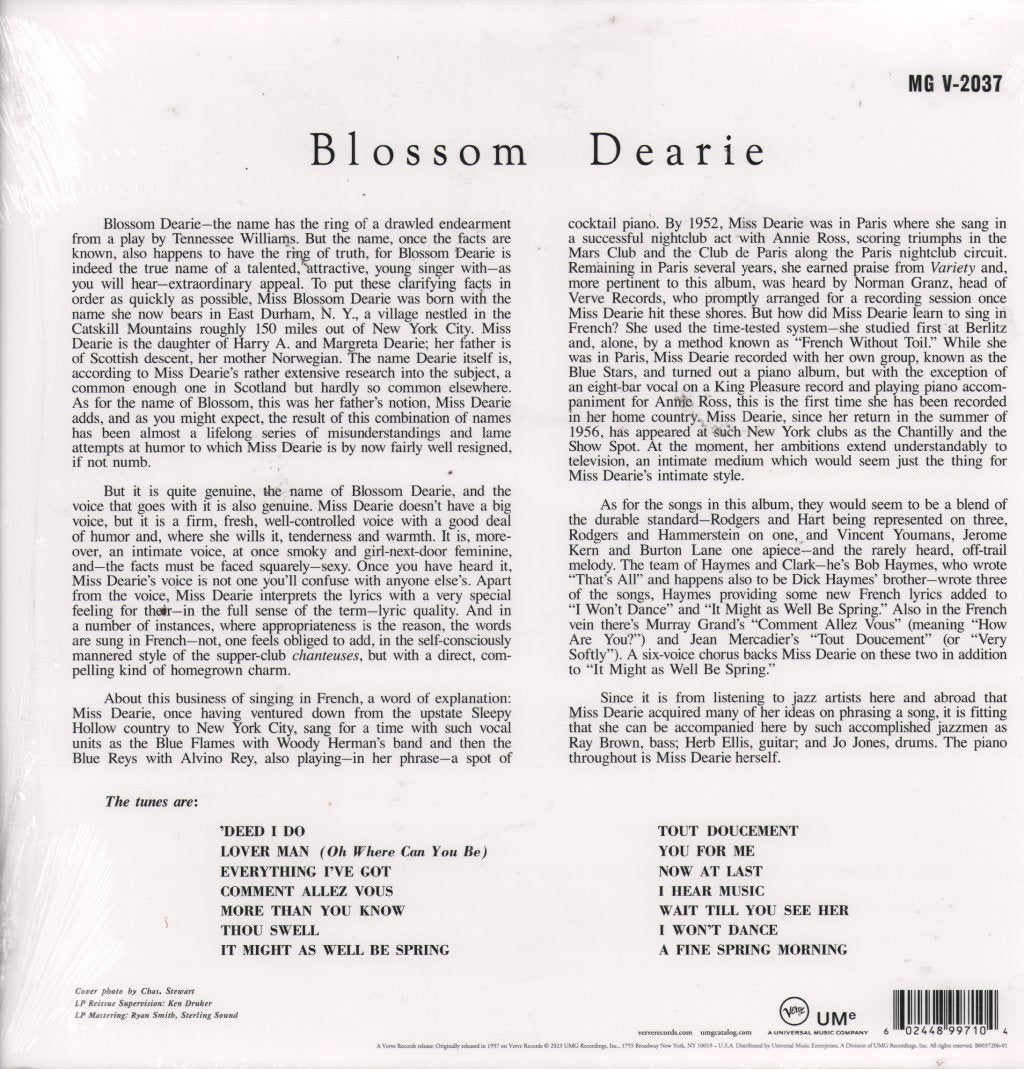 Blossom Dearie - Blossom Dearie - Lp