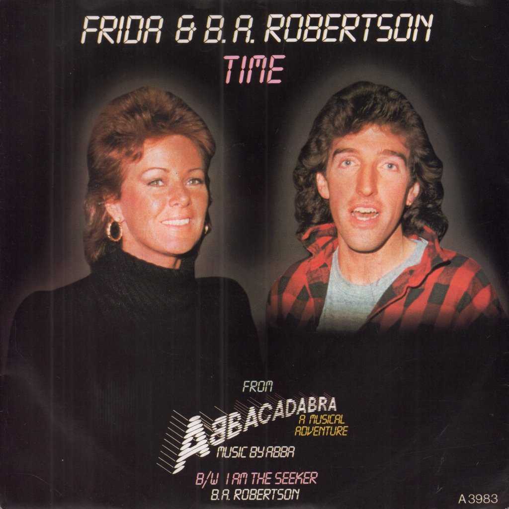 Frida And B.A. Robertson - Time - 7 Inch