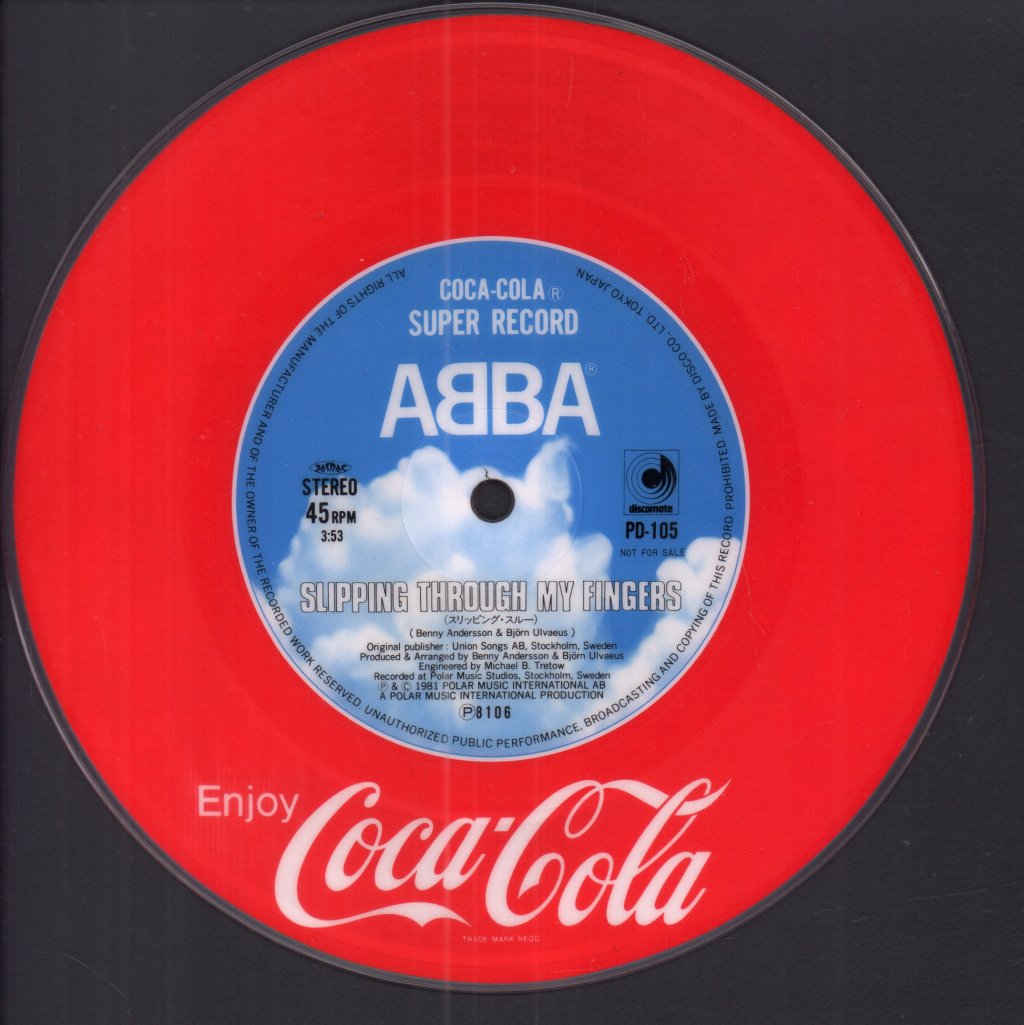 ABBA - Slipping Through My Fingers - 7 Inch