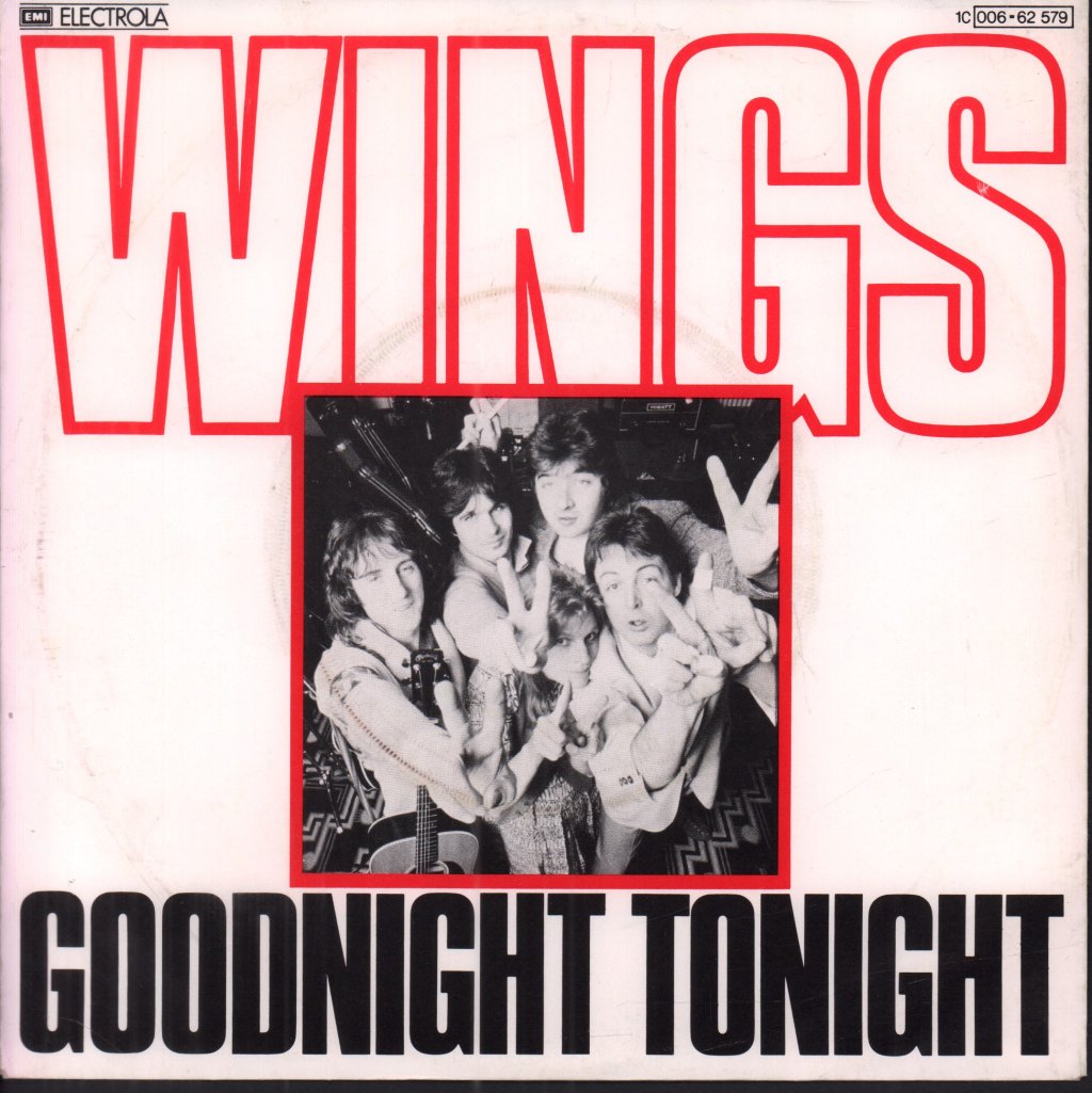 Wings - Goodnight Tonight - 7 Inch