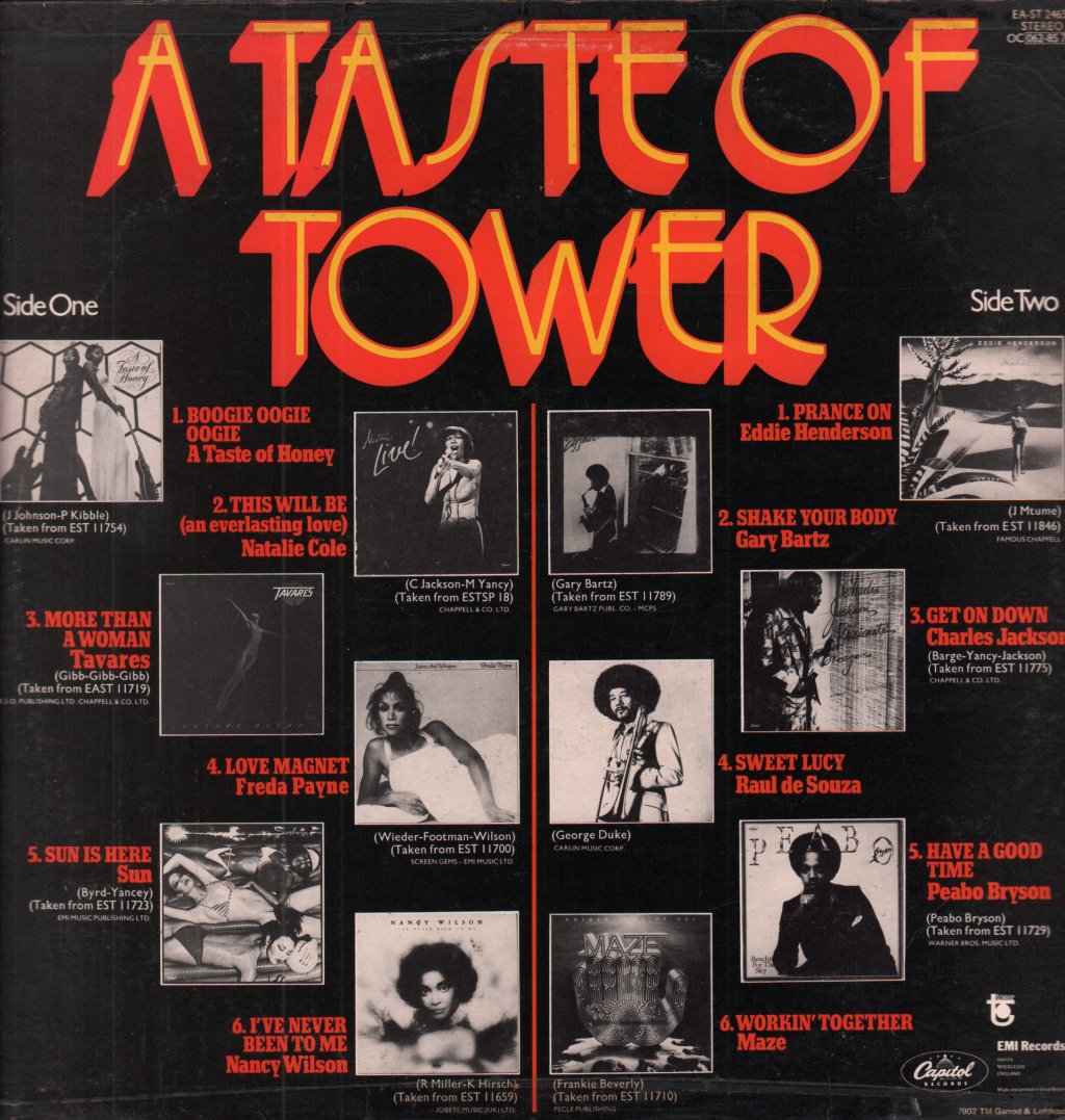 Various Artists - A Taste Of Tower - Lp