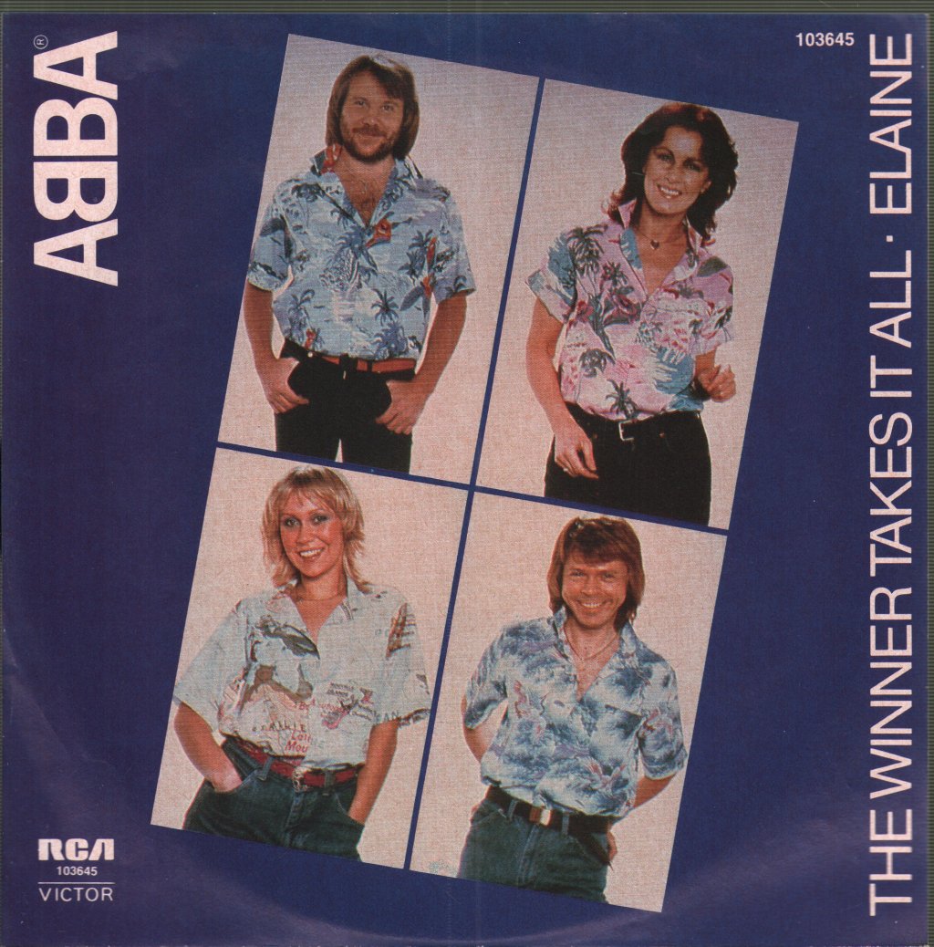 ABBA - Winner Takes It All / Elaine - 7 Inch