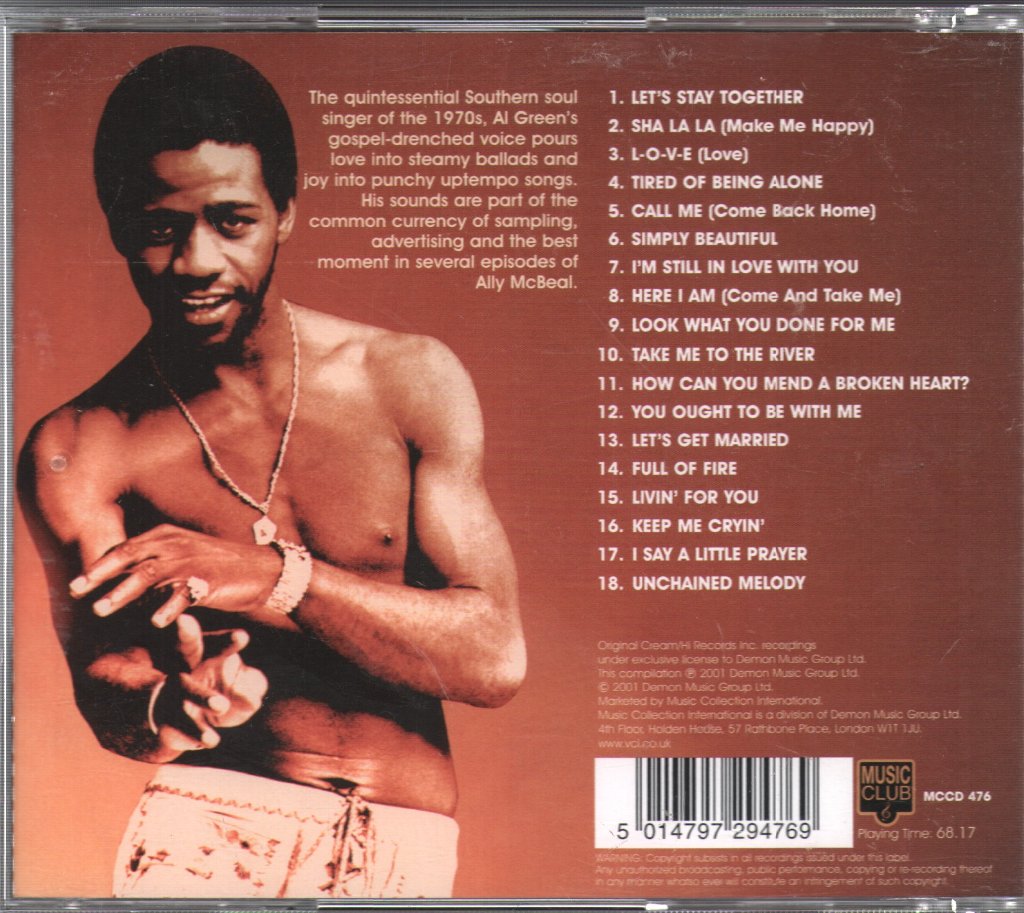 Al Green - Very Best Of Al Green - Cd