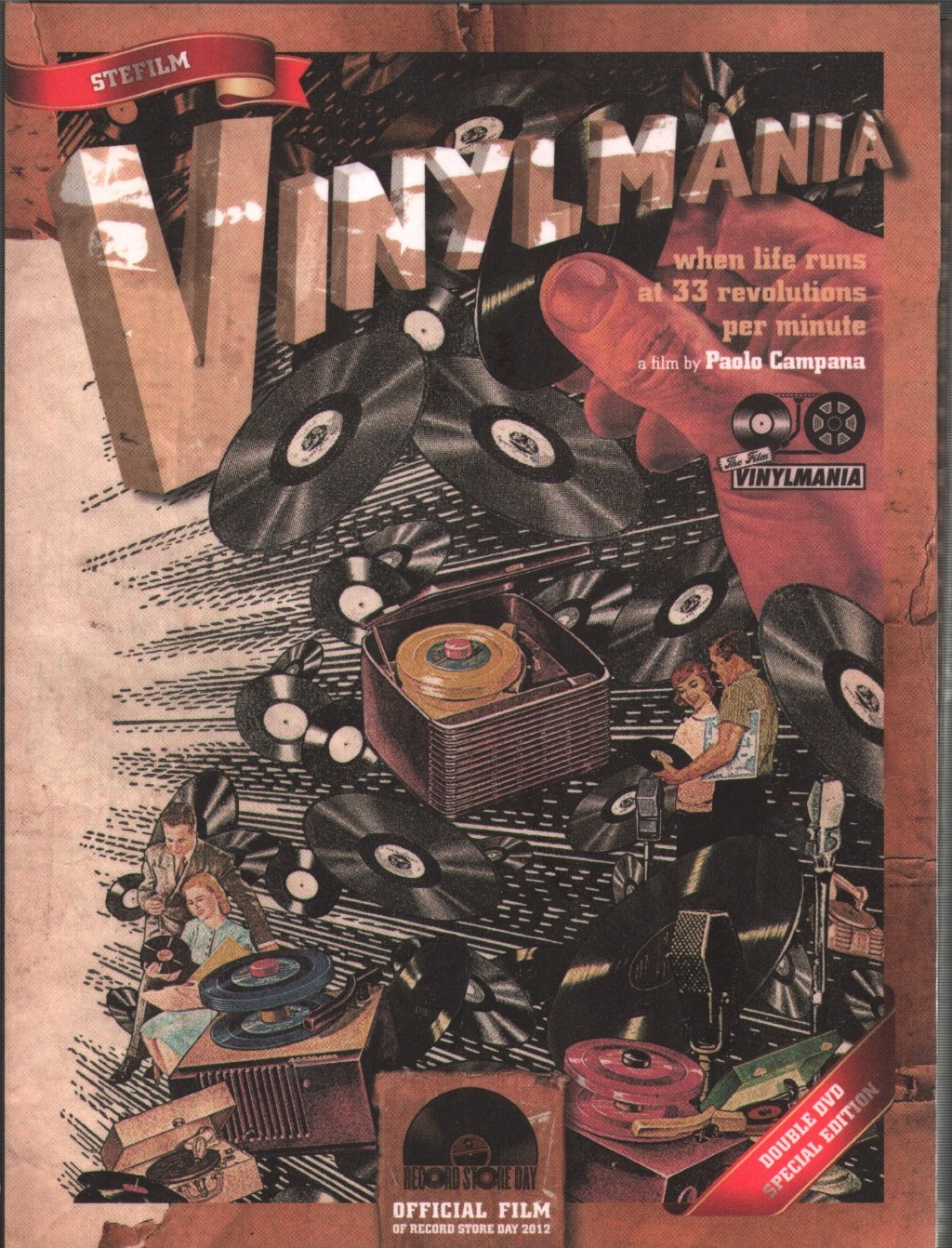 A Film by Paulo Campana - Vinyl Mania: When Life Runs At 33 Revolutions Per Minute - Dvd