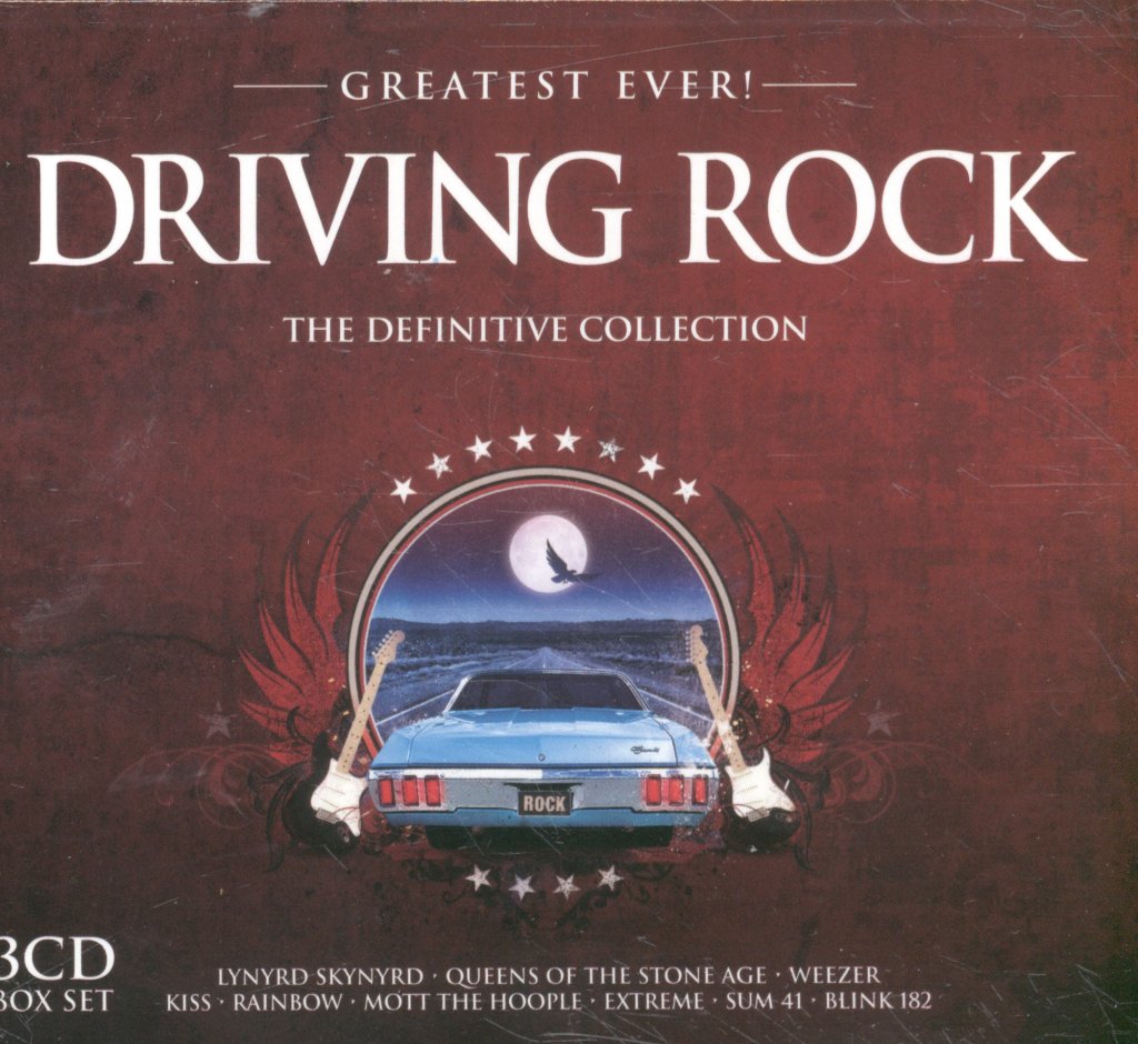 Various Artists - Greatest Ever! Driving Rock: The Definitive Collection - Triple Cd