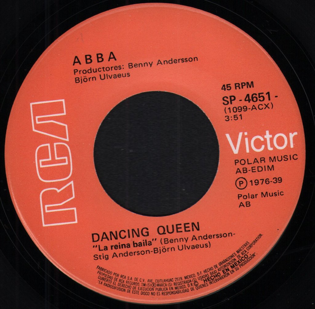 ABBA - Dancing Queen - 7 Inch