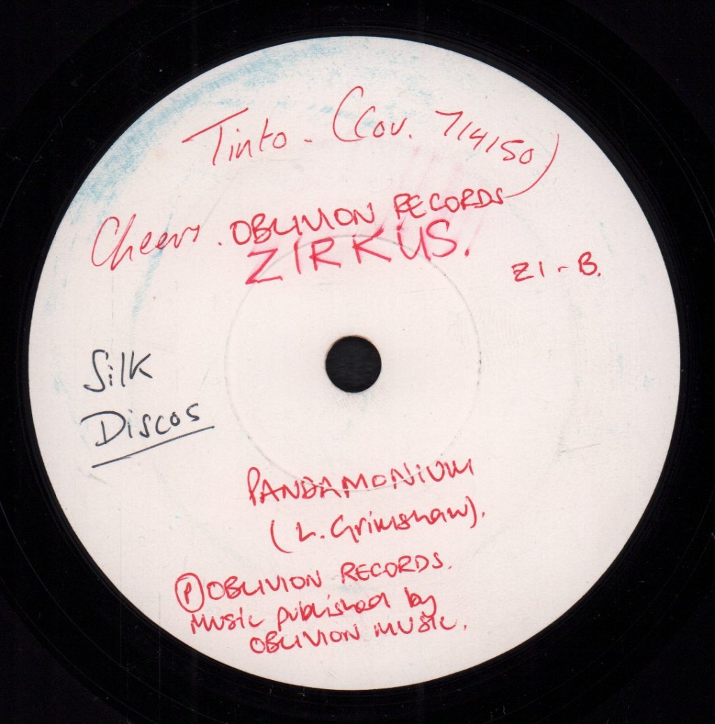 zirkus - limbo dancing - 7 Inch